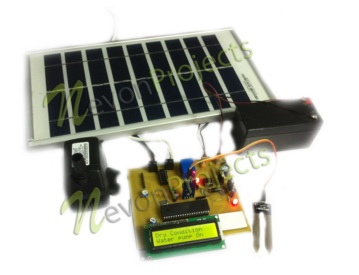 Irrigation System running on Solar Power