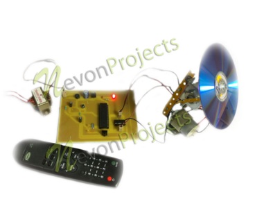 IR dish position controller