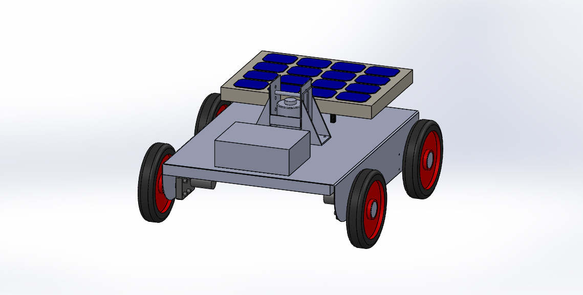 Variable Head Solar Grass Cutter Weed Trimmer Robot