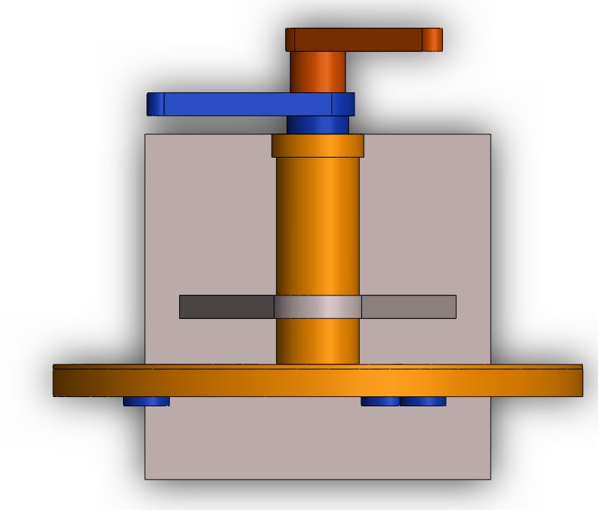 Hand Cranked Planetary Gearbox Mechanism