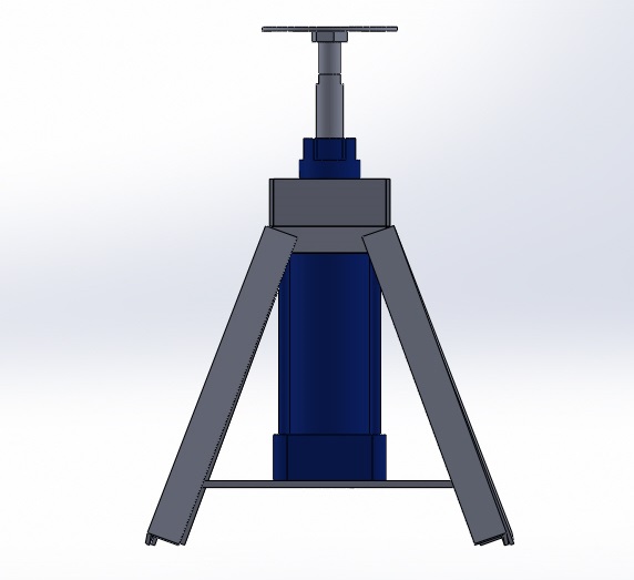 Pedal Press Pneumatic Lifting Jack